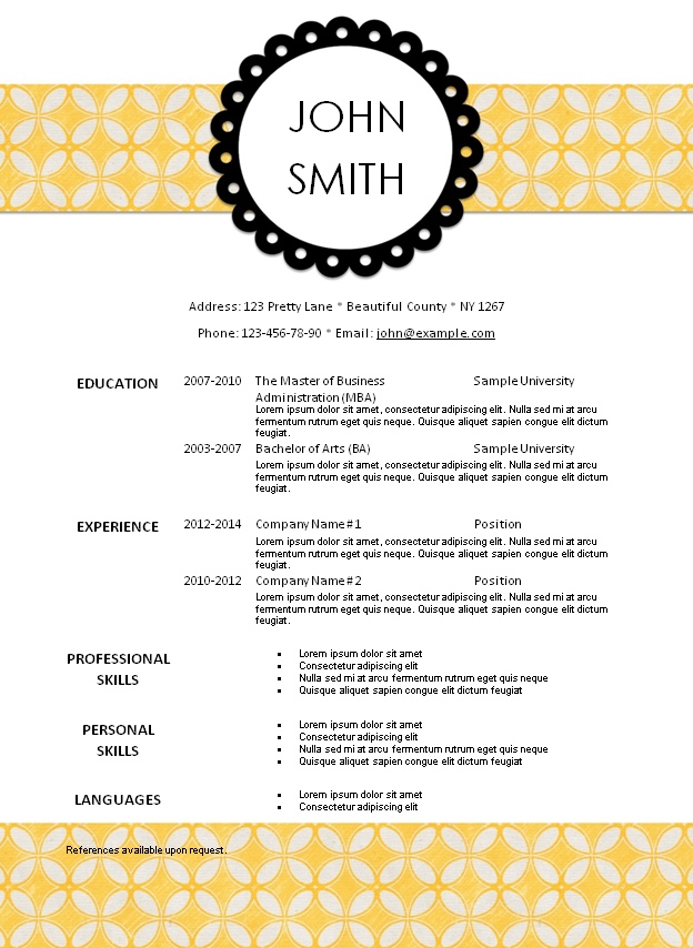 resume